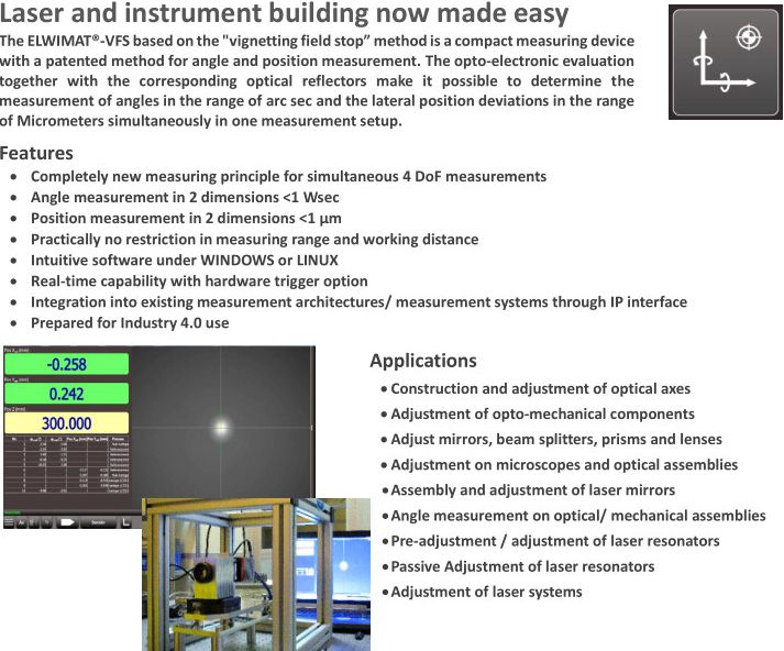 Info about ELWIMAT-VFS 4000